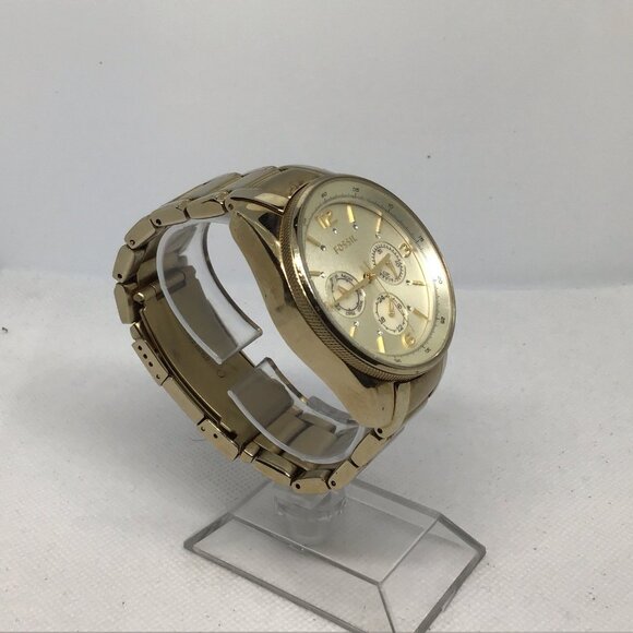 Fossil BQ1071 Womens Gold Stainless Steel Analog Dial Quartz Genuine Watch JK818 - Picture 9 of 15